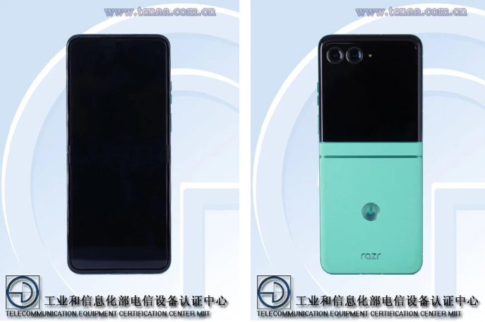 Motorola Razr 60 full specs leaked via TENAA! Expected to launch in April 2024 with a 6.9-inch foldable display, Dimensity 7400X, and 50MP dual cameras.