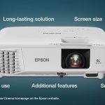 Epson EB-FH06 3LCD Full HD Projector: Stunning Home Cinema Experience with Exceptional Brightness and Longevity