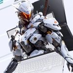 Side view of the Aurora X Pro laptop, showcasing the RGB keyboard, Type-C ports, and slim-profile design