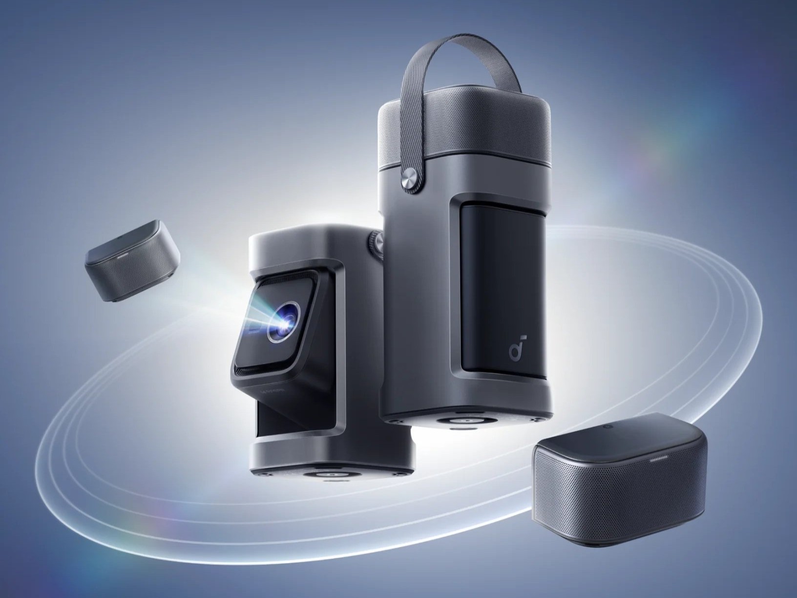 Introducing the Anker Nebula P1 & P1i: Next-Gen Portable Projectors with Detachable & Adjustable Audio Capabilities