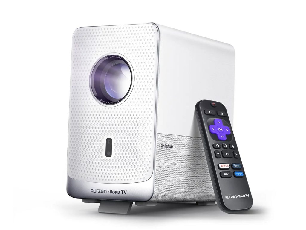 Aurzen Eazze D1R Cube: The First Projector with Roku TV OS Under $20060185-D