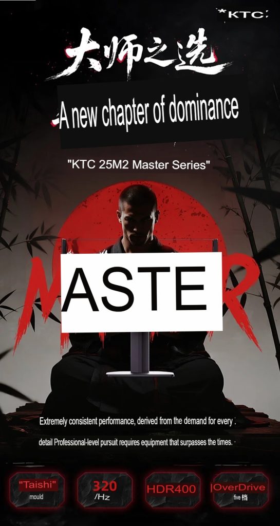 KTC "Master 25M2" Review Gaming Monitor
