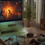 Optoma Photon Life PK32 4K gaming projector with sleek design and immersive visuals