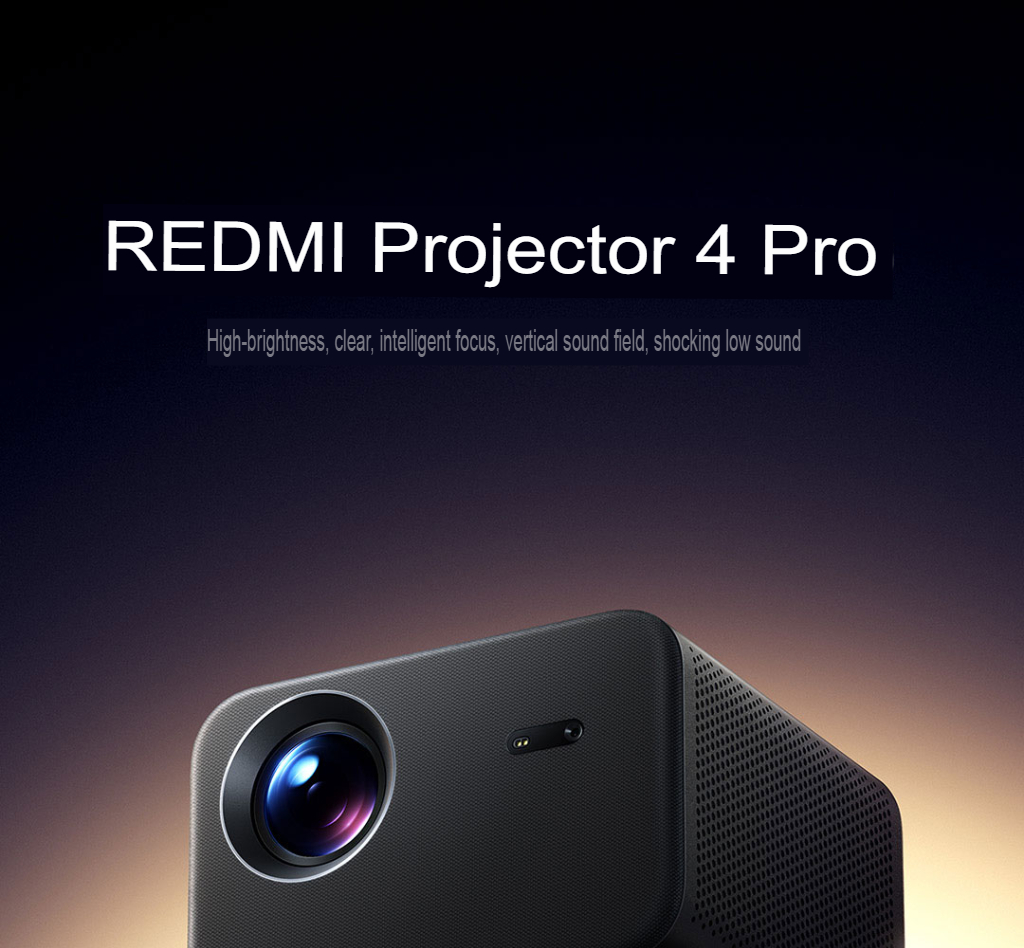 Xiaomi Launches the Upgraded Redmi Projector 4 Pro with ToF Sensor and Enhanced Brightness