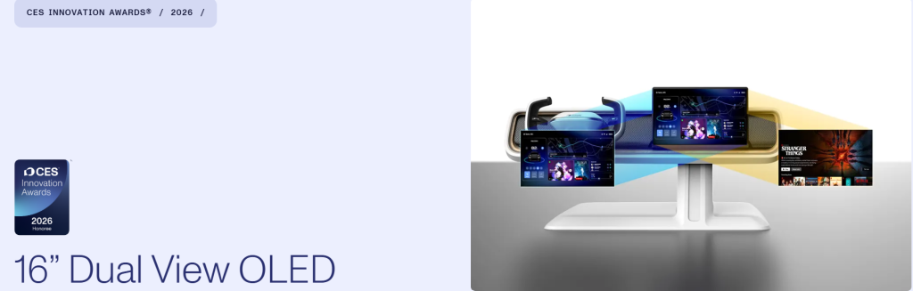 Dual View OLED Display