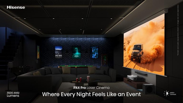 Hisense PX4 Pro: The First FreeSync Premium-Certified UST Laser Projector
